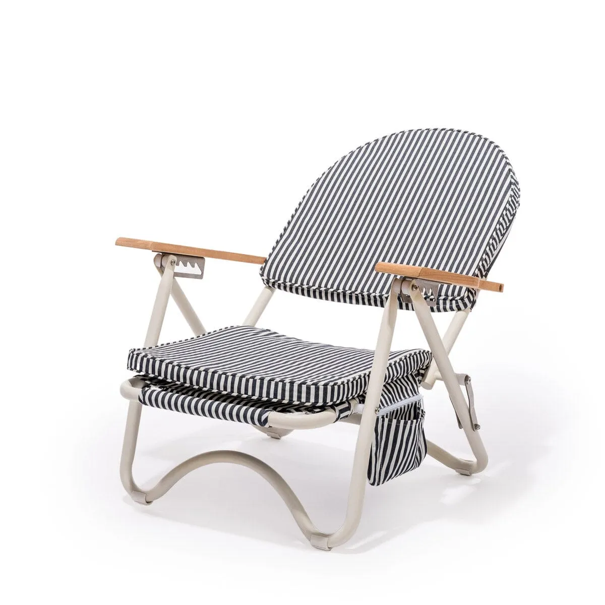 The Pam Chair - Laurens Navy Stripe