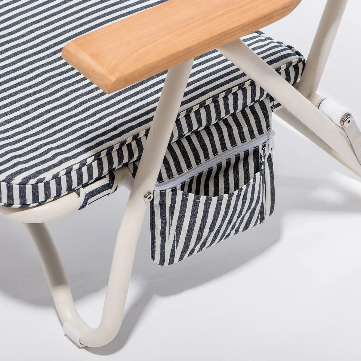 The Pam Chair - Laurens Navy Stripe