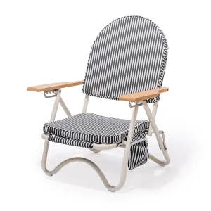 The Pam Chair - Laurens Navy Stripe