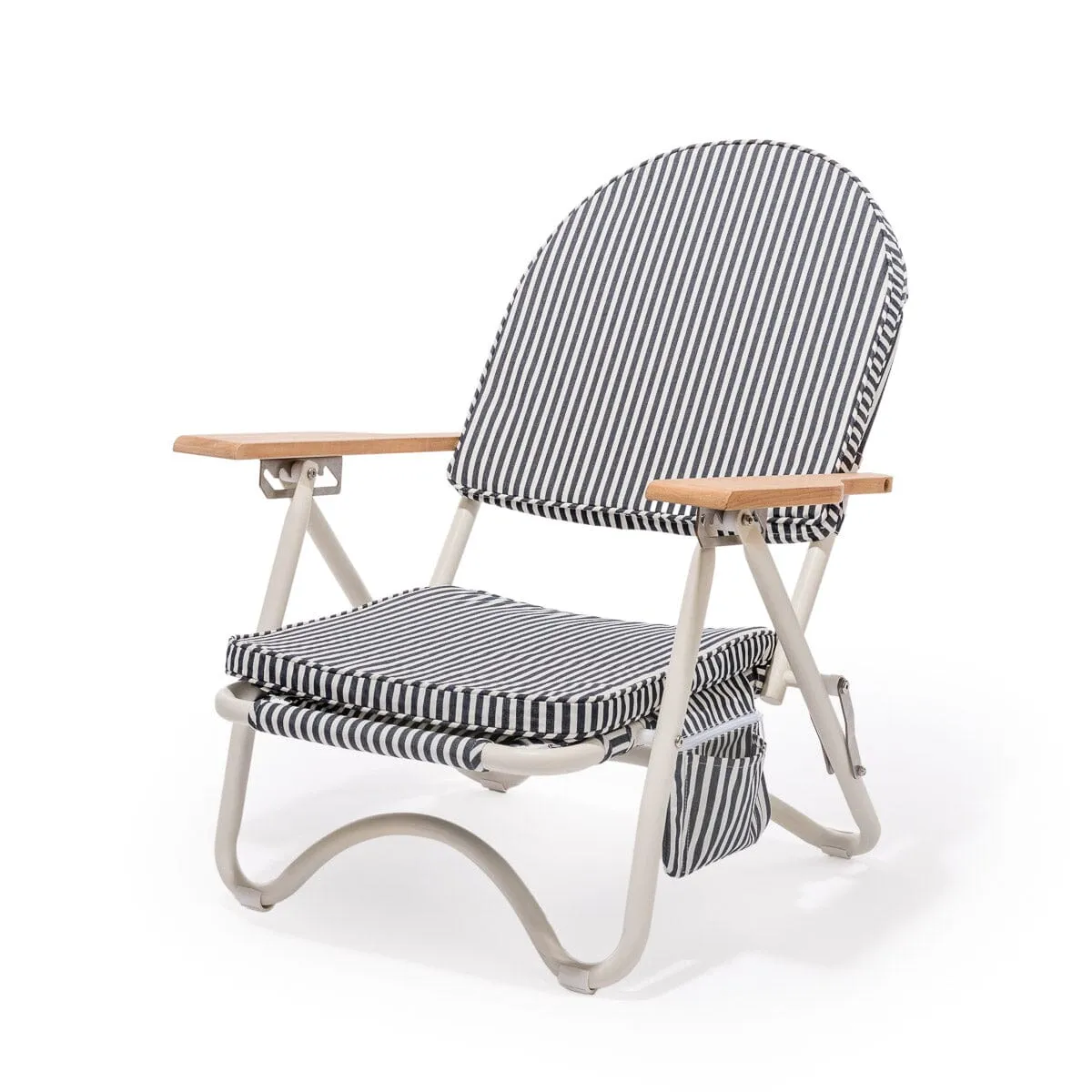 The Pam Chair - Laurens Navy Stripe