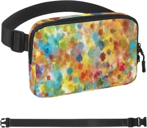 Tie Dyeing Art-230 Belt Bag for Men and Women Fanny Pack,Belt Bag with Adjustable Strap,Fashion Crossbody Everywhere Belt Bag for Travel Outdoors Running Hiking