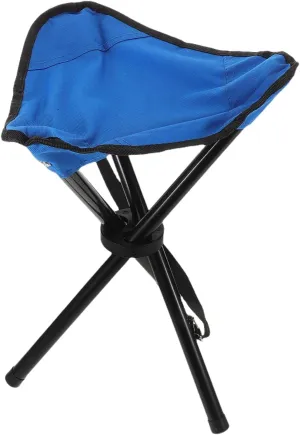 Toyvian Collapsible Fishing Stool: Travel Heavy-Duty Stool Portable Compact Folding Chair for Camping Outdoor Activities and Travel