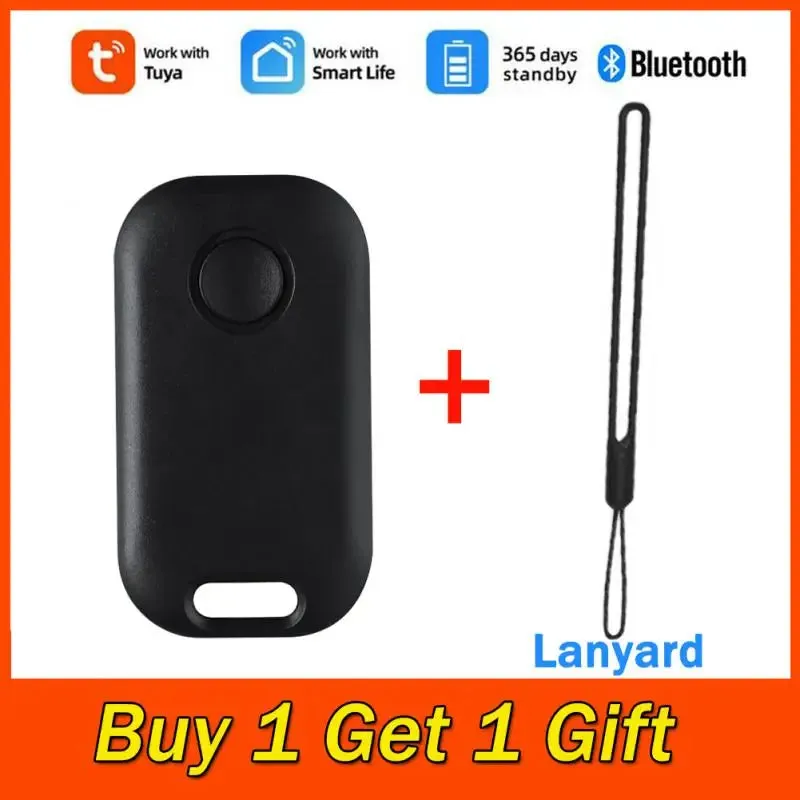 Tuya Smart Finder GPS Tracker Keychain Anti Lost Alarm Find Things Easily Wireless Location Tracker Tag 2-way Search Key Finder