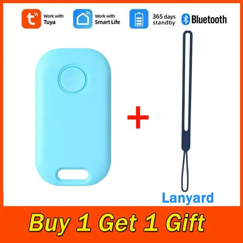 Tuya Smart Finder GPS Tracker Keychain Anti Lost Alarm Find Things Easily Wireless Location Tracker Tag 2-way Search Key Finder