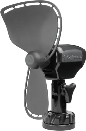 Ultimate™ Fan from by Caframo. Grill-free, whisper-quiet 24V fan with shock-absorbing FingerSafe™ blades, 2-speeds, direct wire connection. Made in Canada