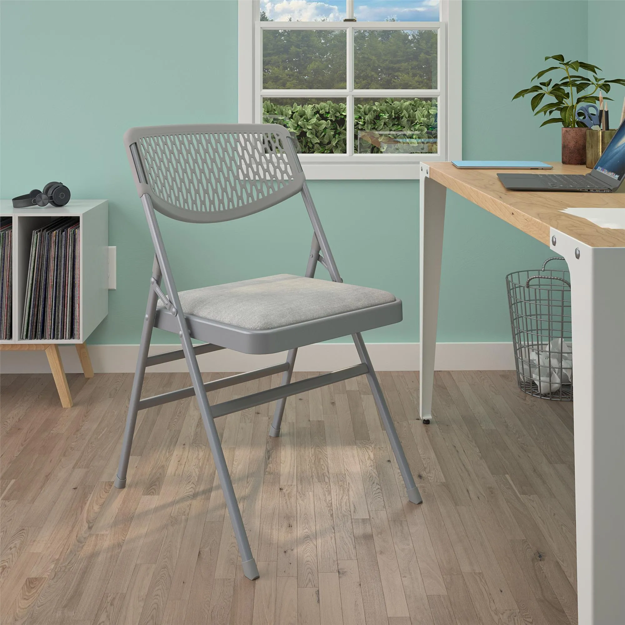 Ultra Comfort Commercial XL Fabric Padded Folding Chair