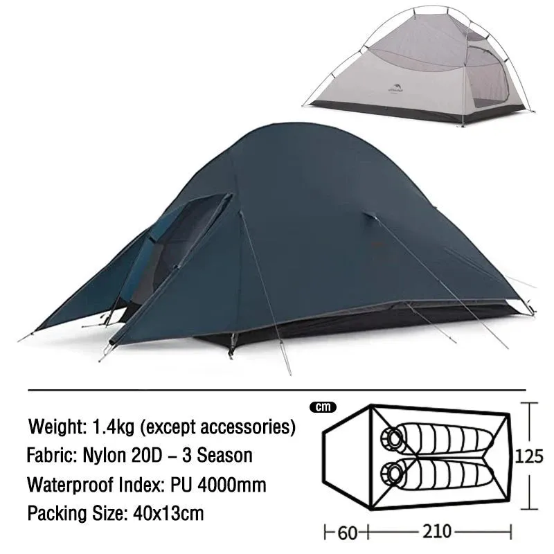 Ultralight 2 Person Camping Tent