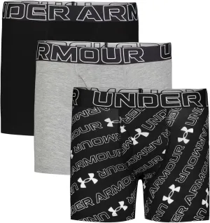 Under Armour Boys' Big Performance Boxer Briefs, Lightweight & Smooth Stretch Fit