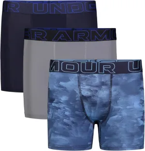 Under Armour Boys' Big Performance Boxer Briefs, Lightweight & Smooth Stretch Fit