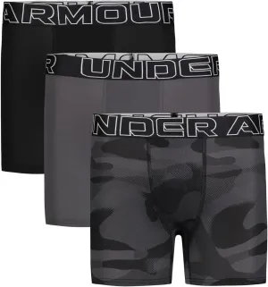 Under Armour Boys' Big Performance Boxer Briefs, Lightweight & Smooth Stretch Fit