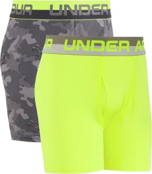 Under Armour Boys' Performance Boxer Briefs, Lightweight & Smooth Stretch Fit