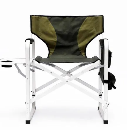 Upholstered Folding Outdoor Chair With Side Table And Storage Bag upholstered folding chair