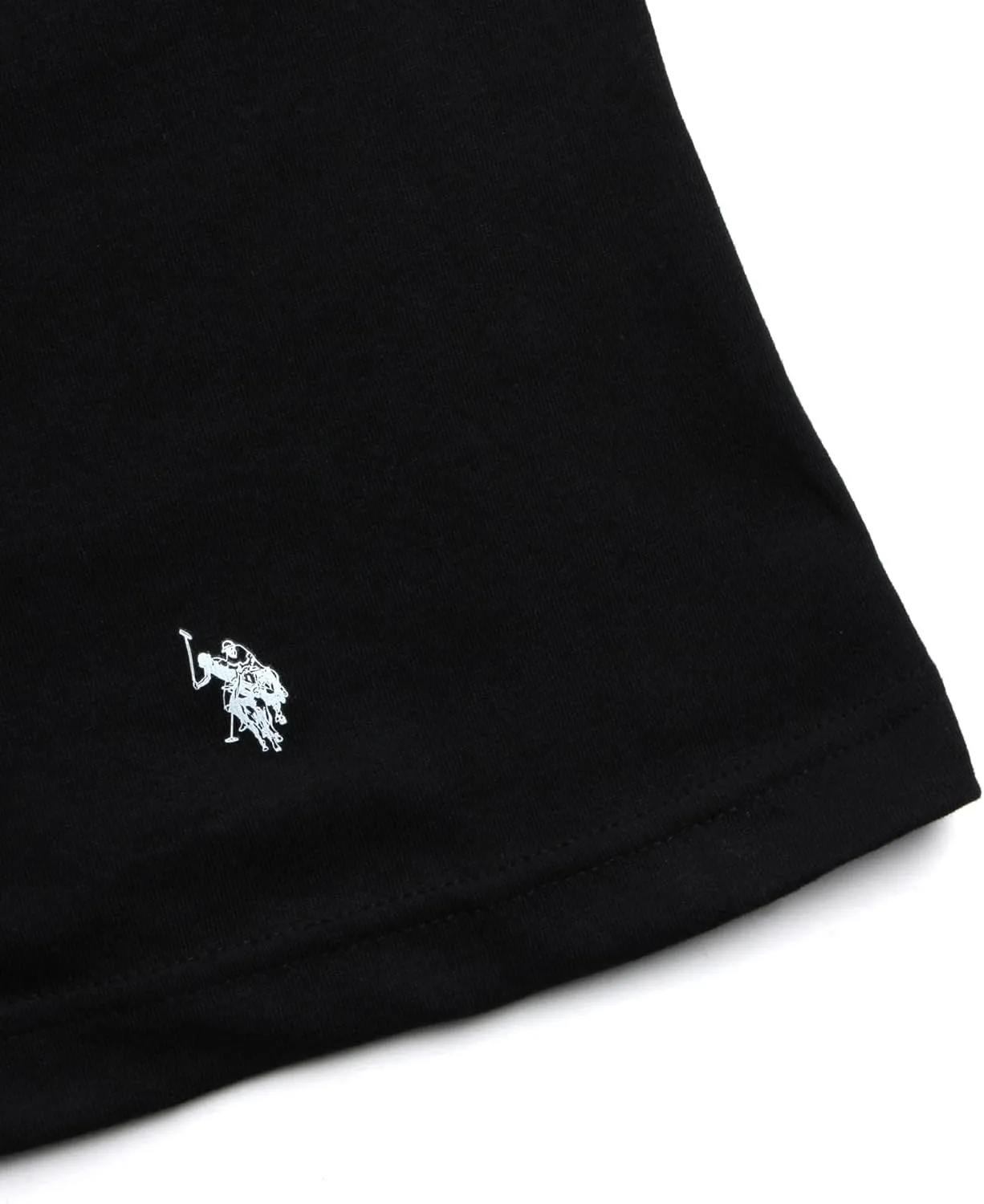 U.S. Polo Assn. Men's Undershirt - 4 Pack Lightweight 100% Cotton Classic Crewneck T-Shirts for Men (Sizes: S-XL)