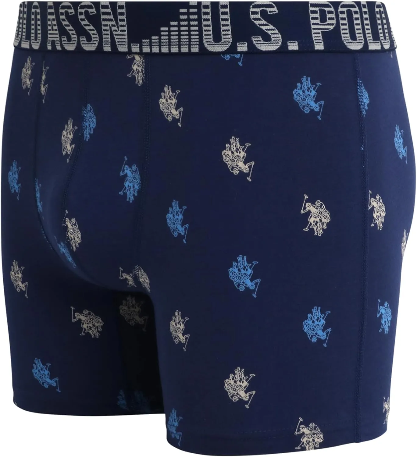 U.S. Polo Assn. Men's Underwear - Casual Stretch Boxer Briefs (7 Pack)