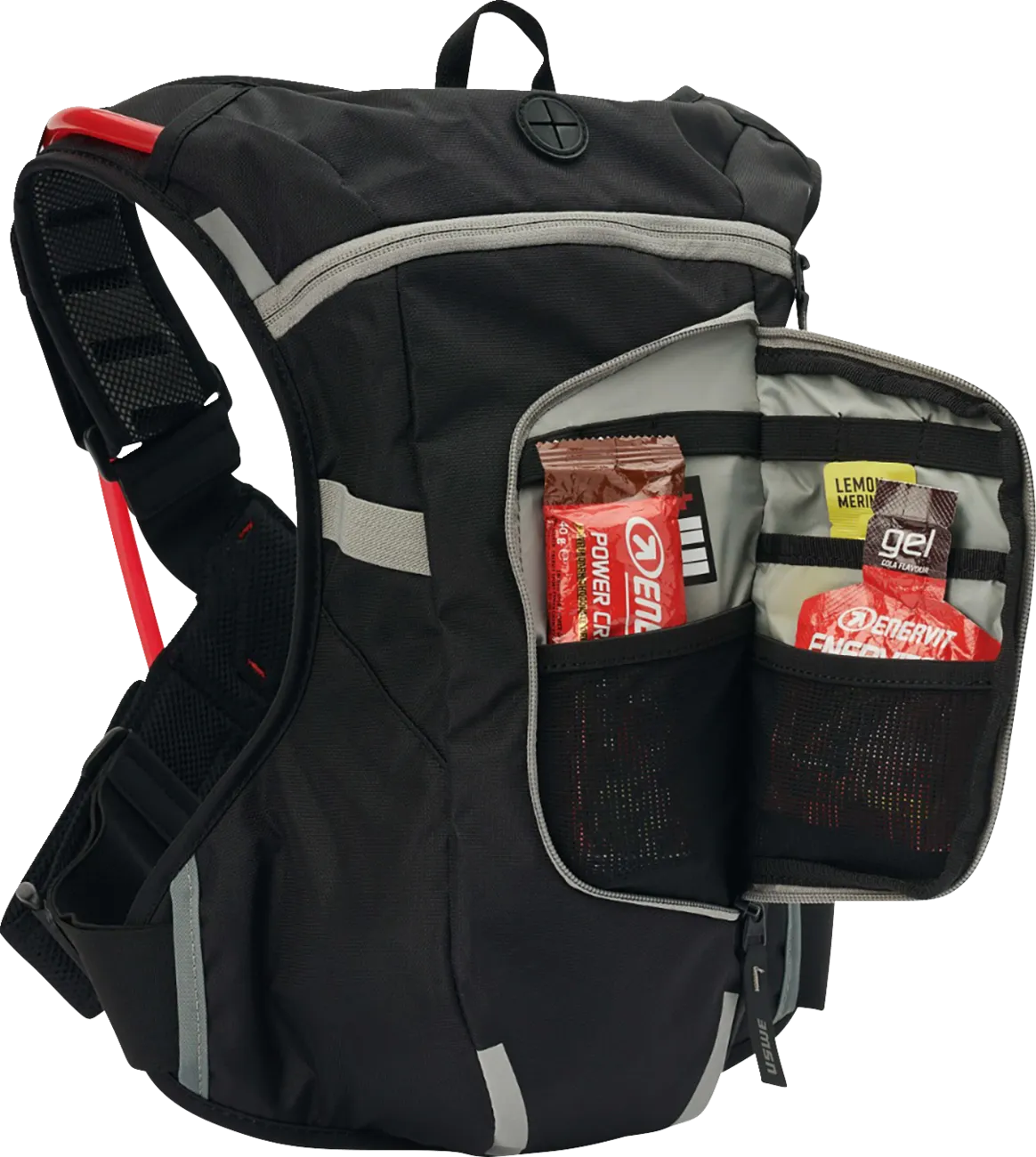 USWE Moto Hydration Pack - 4L - Black/Gray 2043401