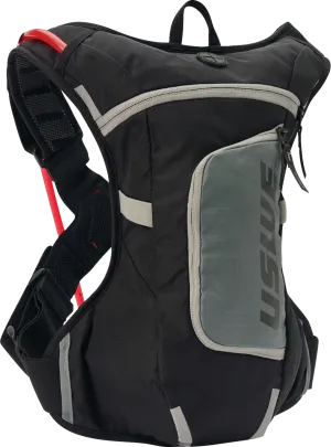 USWE Moto Hydration Pack - 4L - Black/Gray 2043401