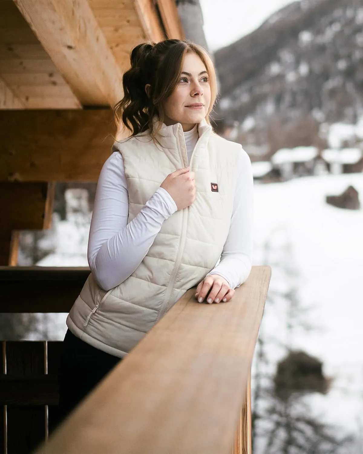 Venustas Women's Heated Vest with Battery, Lightweight Quilted Vest for Women