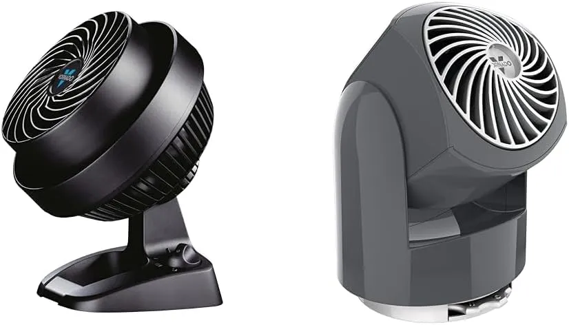 Vornado 530 Whole Room Air Circulator and Flippi V6 Compact Travel Fan Bundle