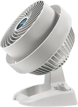 Vornado Compact Whole Room Air Circulator with 3 Quiet Speeds and Circulates Air Up to 65 Feet, Cools Off Rooms Up to 5 Degrees Lower, Ideal for Dorms, Offices, or Cubicals, White Finish