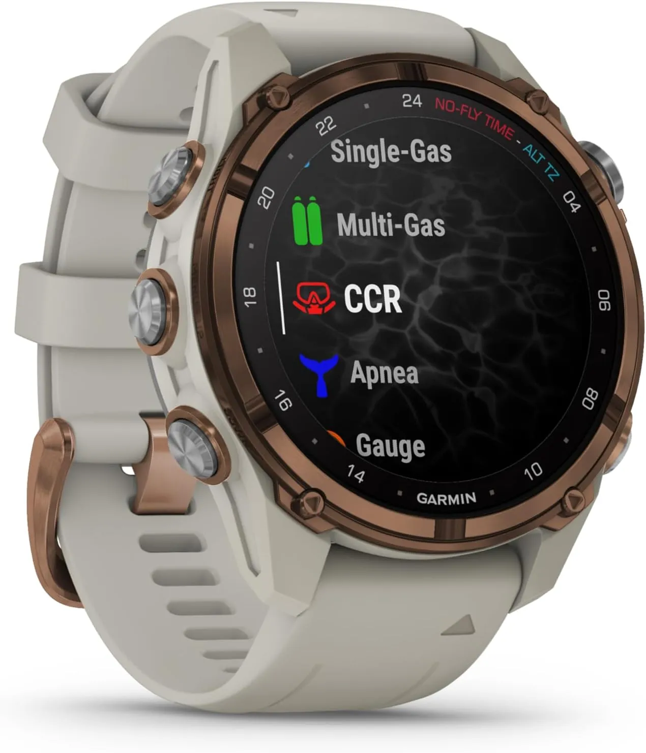 Wearable4U - Garmin Descent Mk3 & Mk3I 51 MM & 43 mm, Titanium Dive Computer - Extra-Long Strap | Up to 25 Days Battery Life, AMOLED Display, Multi-Band GPS Smartwatch & Gift Bundle (010-02753-13)