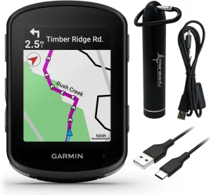 Wearable4U - Garmin Edge 540 GPS Cycling Computer, Button Controls, Advanced Navigation with E-Bank Bundle