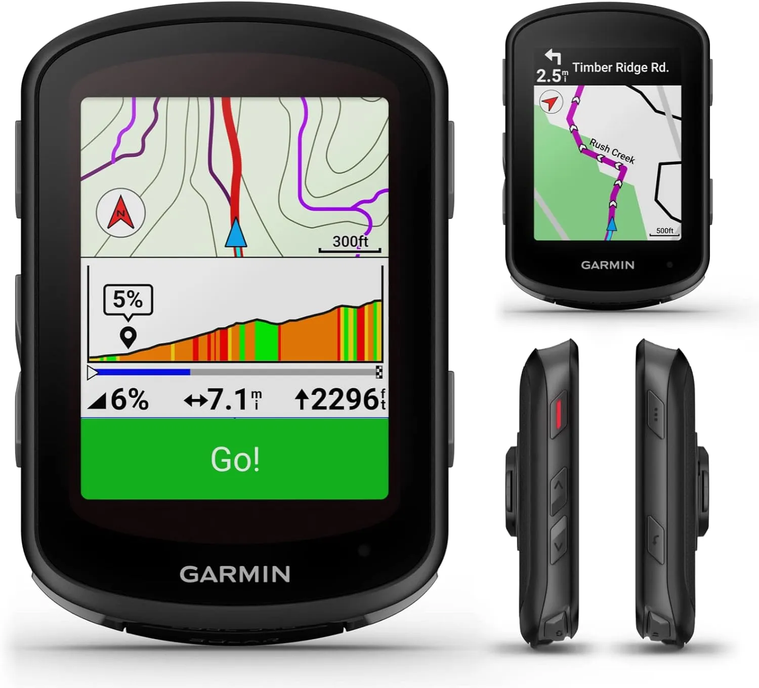 Wearable4U - Garmin Edge 540 GPS Cycling Computer, Button Controls, Advanced Navigation with E-Bank Bundle