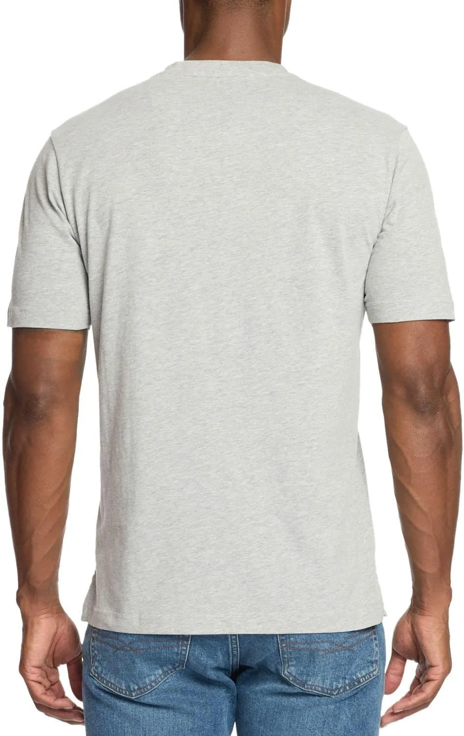 Weatherproof WP 2 Pack Short Sleeve Henley Mens Shirts, Mens Shirts Casual, Lightweight Tee