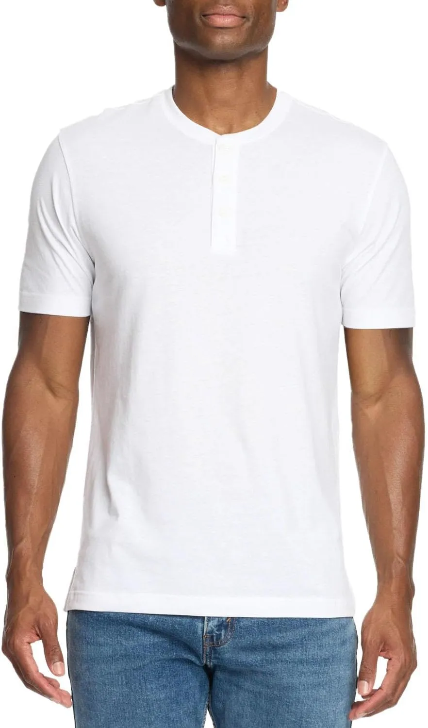 Weatherproof WP 2 Pack Short Sleeve Henley Mens Shirts, Mens Shirts Casual, Lightweight Tee