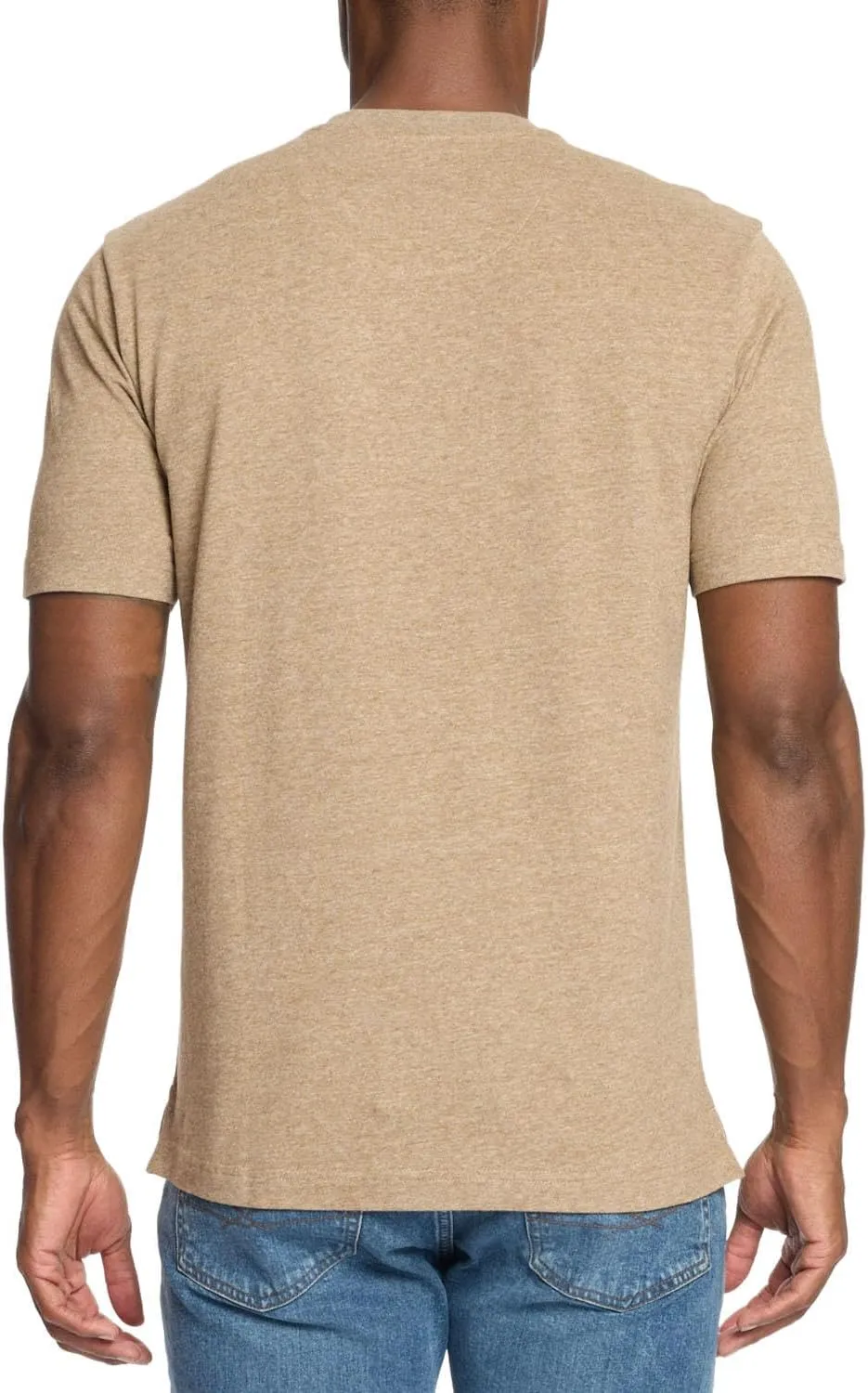 Weatherproof WP 2 Pack Short Sleeve Henley Mens Shirts, Mens Shirts Casual, Lightweight Tee