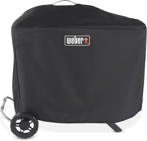 Weber Traveler Premium Grill Cover, Heavy Duty and Waterproof