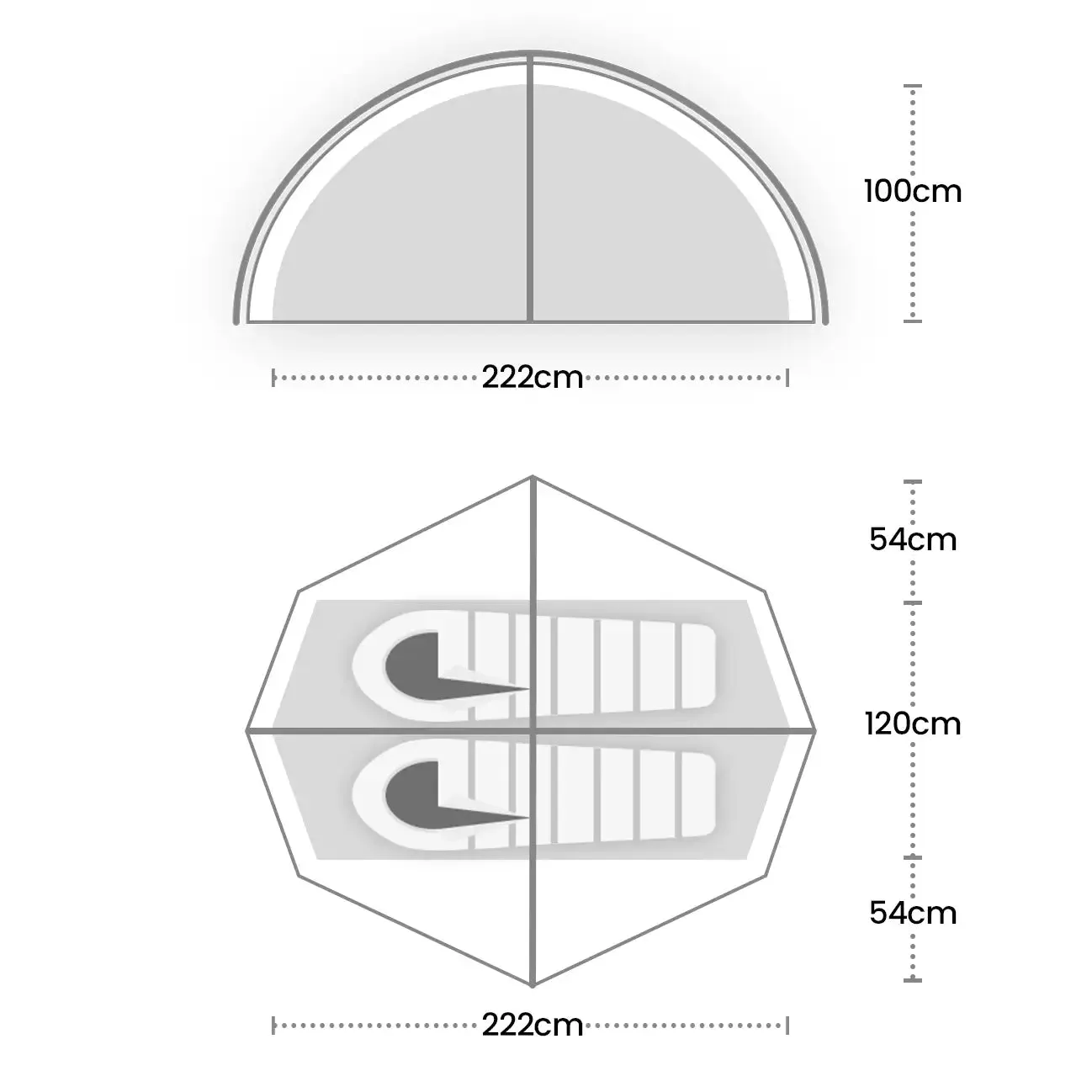 Wild Country Helm Compact 2 Tent by Terra Nova