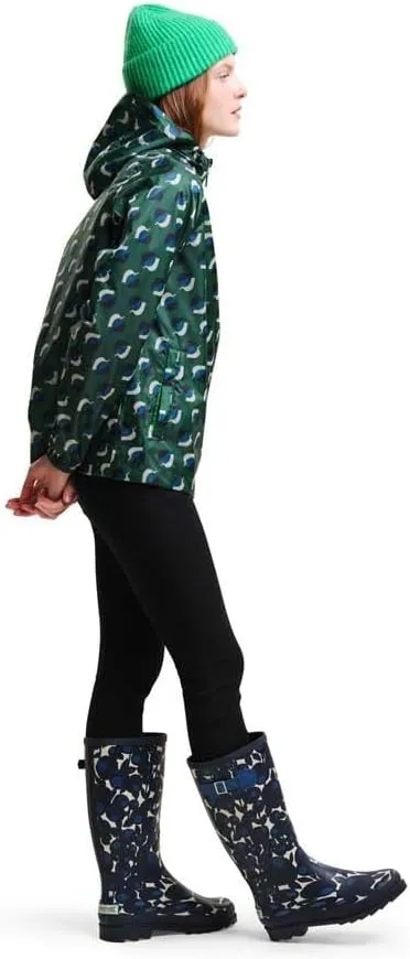 Womens Orla Kiely Lightweight Waterproof Pack-It Packable Jacket Coat
