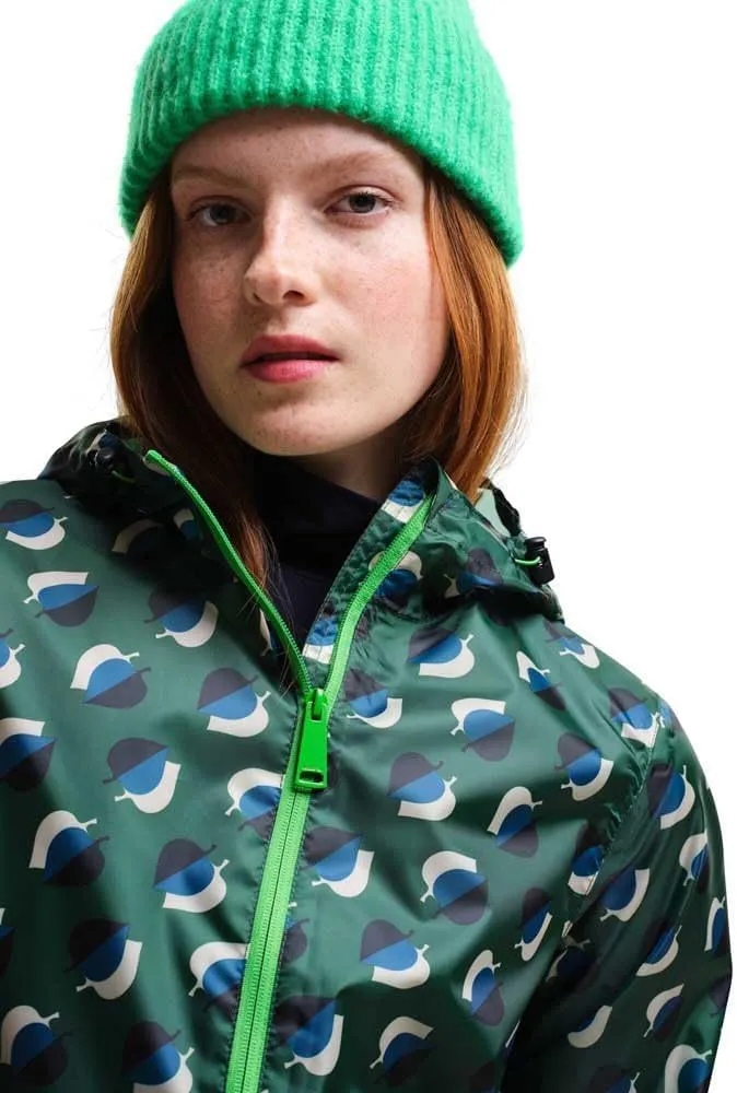 Womens Orla Kiely Lightweight Waterproof Pack-It Packable Jacket Coat