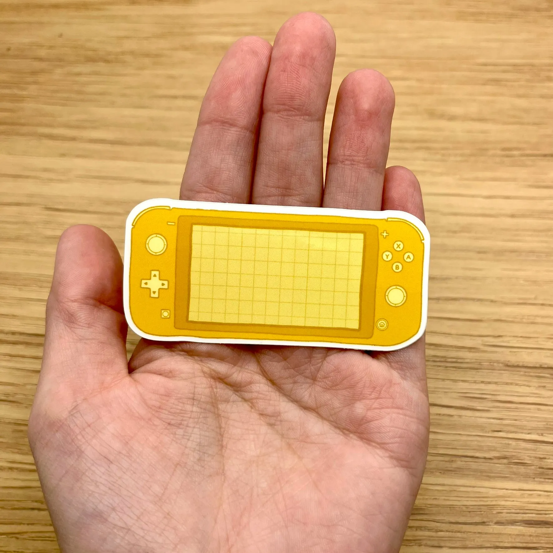 Yellow Switch Game Sticker