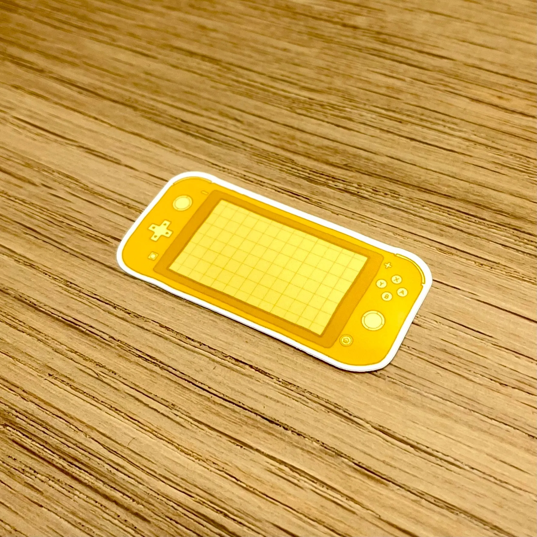 Yellow Switch Game Sticker