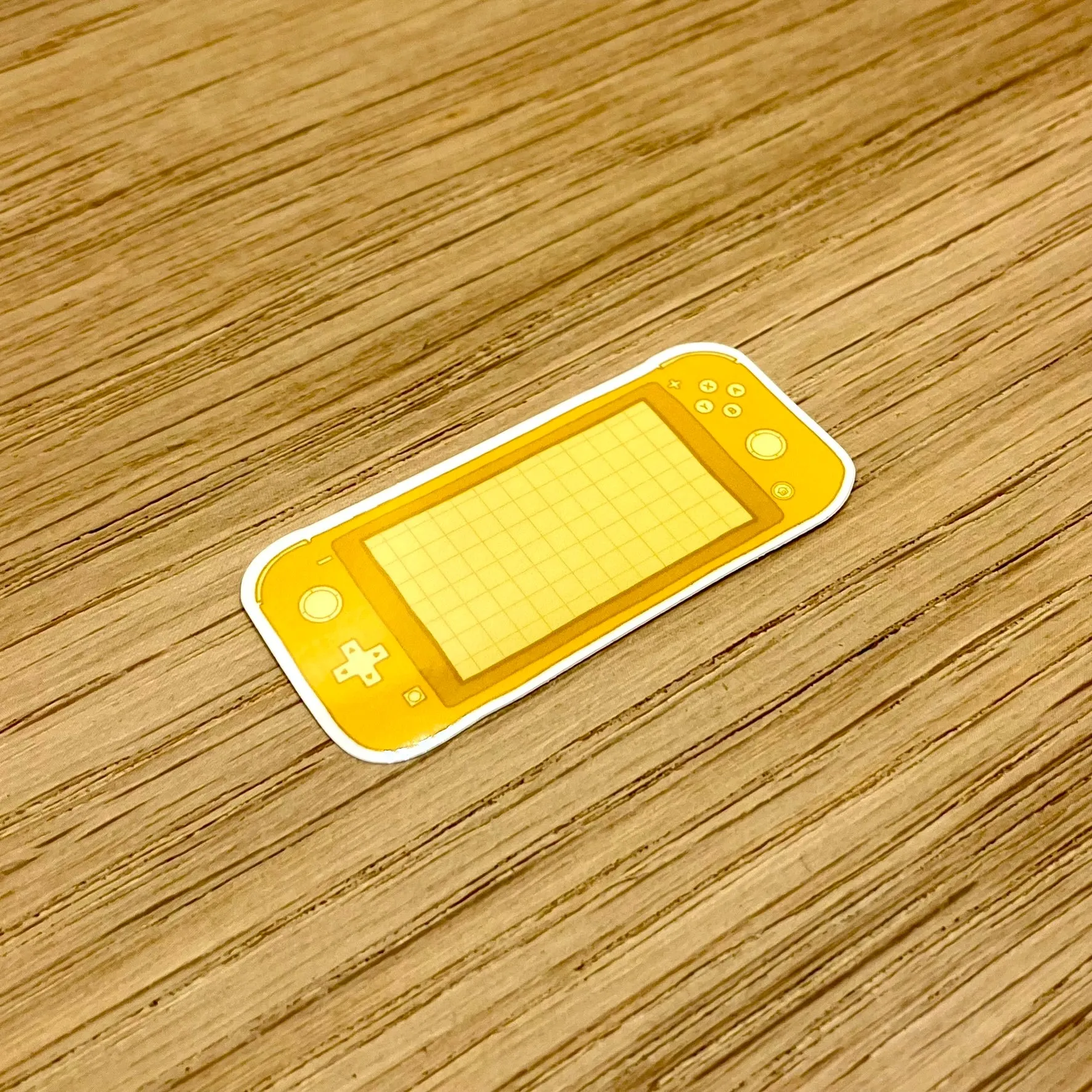 Yellow Switch Game Sticker