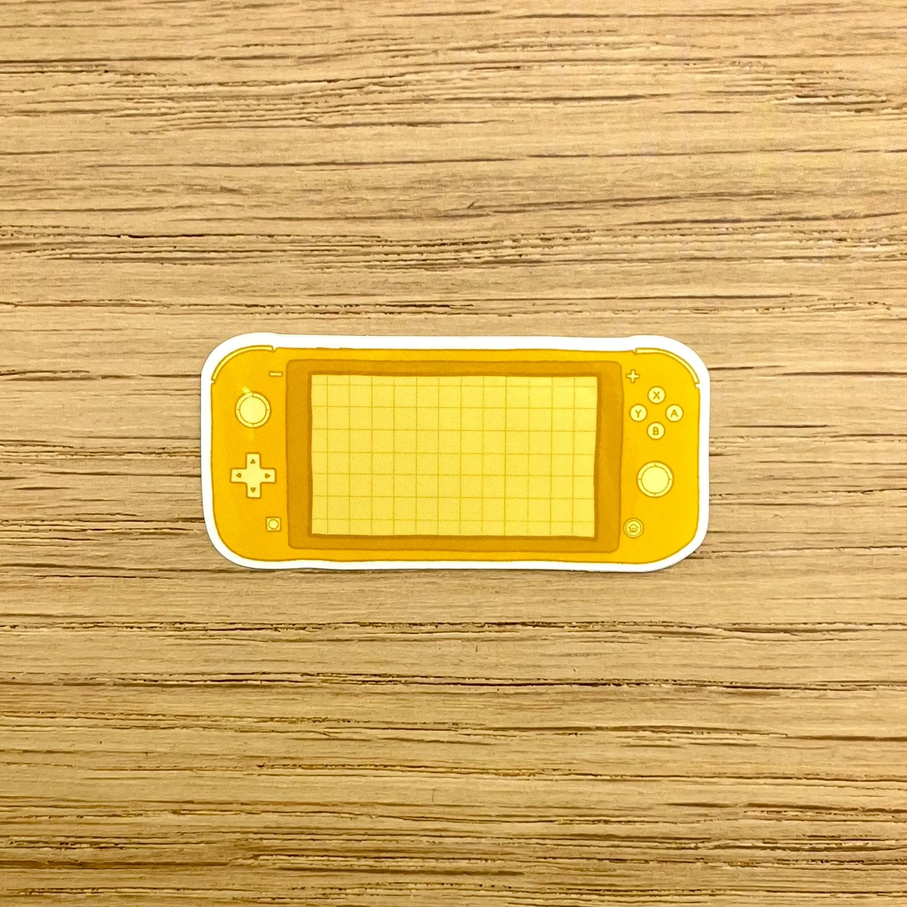 Yellow Switch Game Sticker