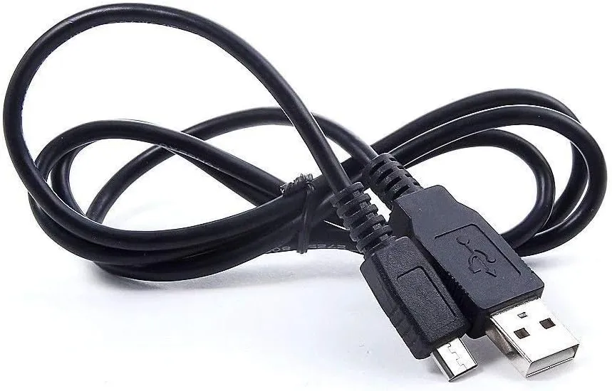 Yustda Mini USB Charging Cable Power Cord Replacement for Garmin Tri-Tronics T5 GPS Dog Collar Tracking Device Alpha 100 TT 15 TT10 TT15 nuvi 200w 205w 250w 255W 265WT 1300LM 270 50LM 52LM Rino 755T