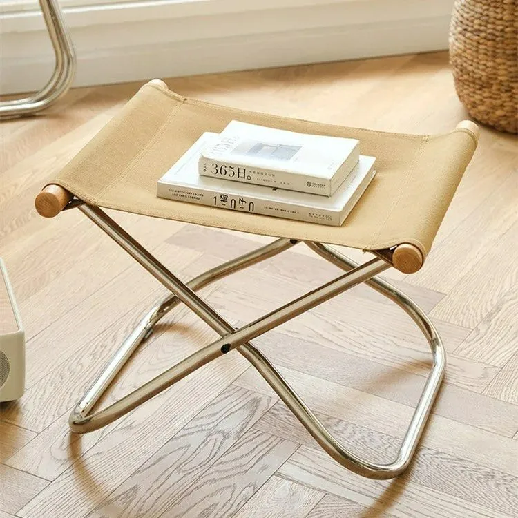 ZELDA Canva Folding Lounger Chair
